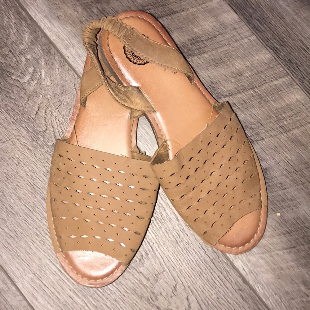 Brown sandals